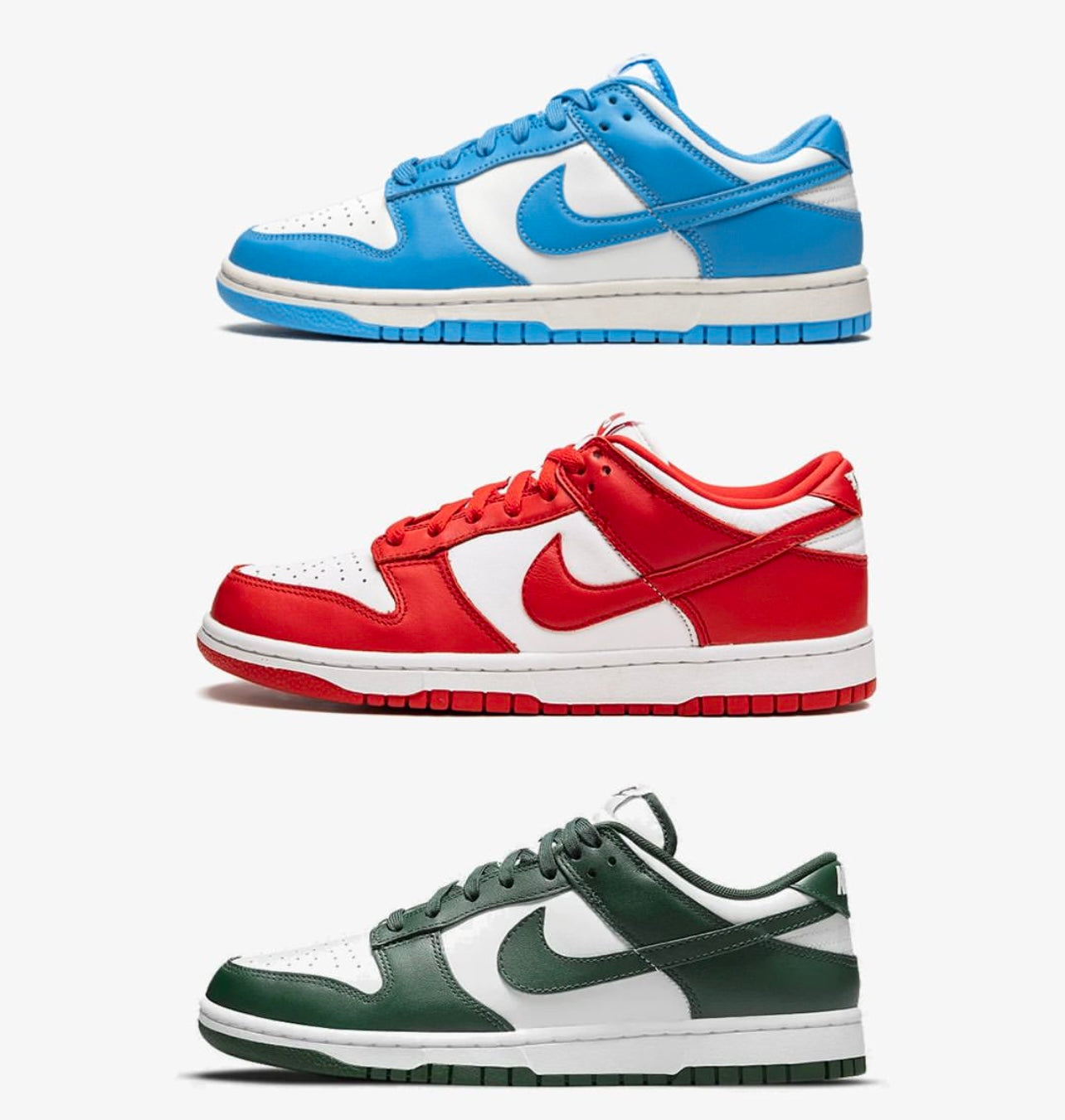 3 Pares de tênis AIR FORCE (Premium)